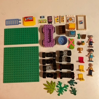 レゴ(Lego)のレゴ 小物 レゴフレンズ タイヤ (積み木/ブロック)