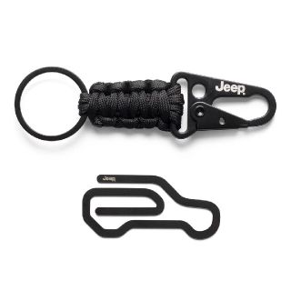 ジープ(Jeep)のJeep 純正 キーリング & マネークリップ 新品 クライスラー ジープ(車外アクセサリ)