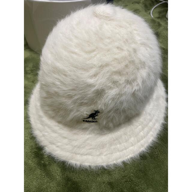 KANGOL - カンゴル バケットハット 白の通販 by ぶんぶん's shop