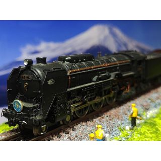 カトー(KATO`)のNゲージ　KATO　C62+EF58+スハ44系　(鉄道模型)