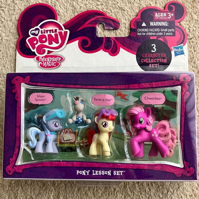 PONY(ポニー)のmy Little PONY⭐︎PONY LESSON SET フィギュア エンタメ/ホビーのおもちゃ/ぬいぐるみ(キャラクターグッズ)の商品写真