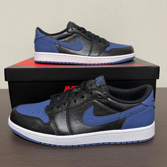 新品！NIKE AIR JORDAN 1  LOW OG MYSTIC NAVY