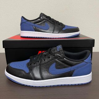 ナイキ(NIKE)の新品！NIKE AIR JORDAN 1  LOW OG MYSTIC NAVY(スニーカー)