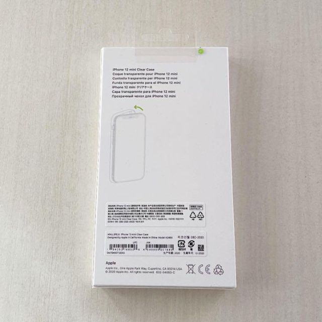 新品Apple純正iPhone12 mini クリアケース 2