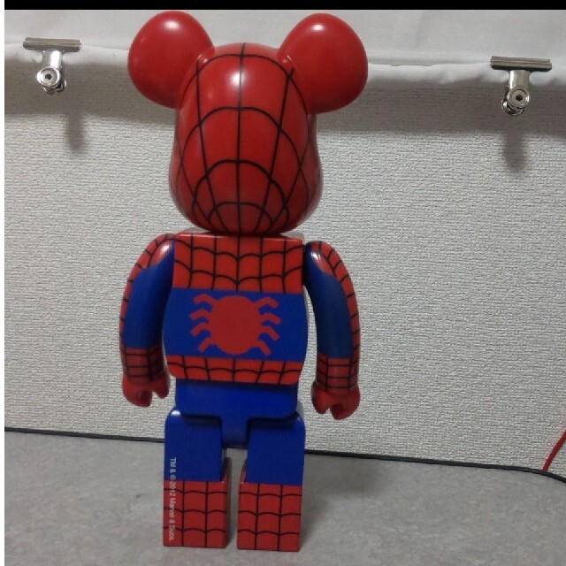 BE@RBRICK スパイダーマン 400％ Happyくじ 特賞 ベアブリック エンタメ/ホビーのおもちゃ/ぬいぐるみ(キャラクターグッズ)の商品写真