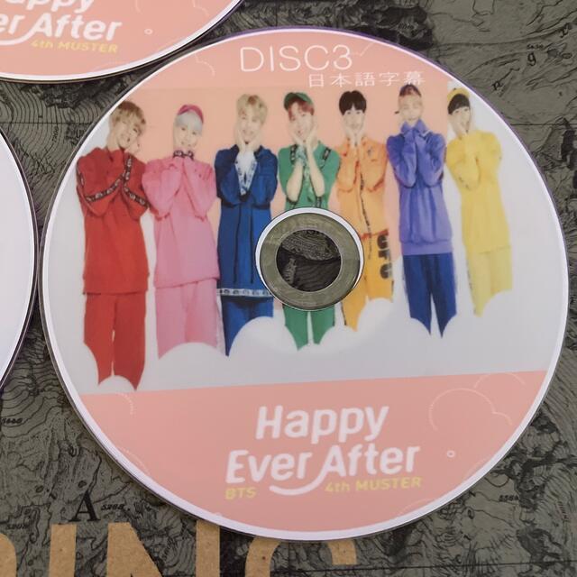 防弾少年団(BTS)(ボウダンショウネンダン)のBTS 4th MUSTER Happy Ever After 日本語字幕あり エンタメ/ホビーのDVD/ブルーレイ(ミュージック)の商品写真