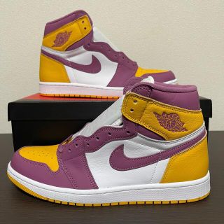 ナイキ(NIKE)の新品！NIKE AIR JORDAN 1 HIGH OG  BROTERHOOD(スニーカー)