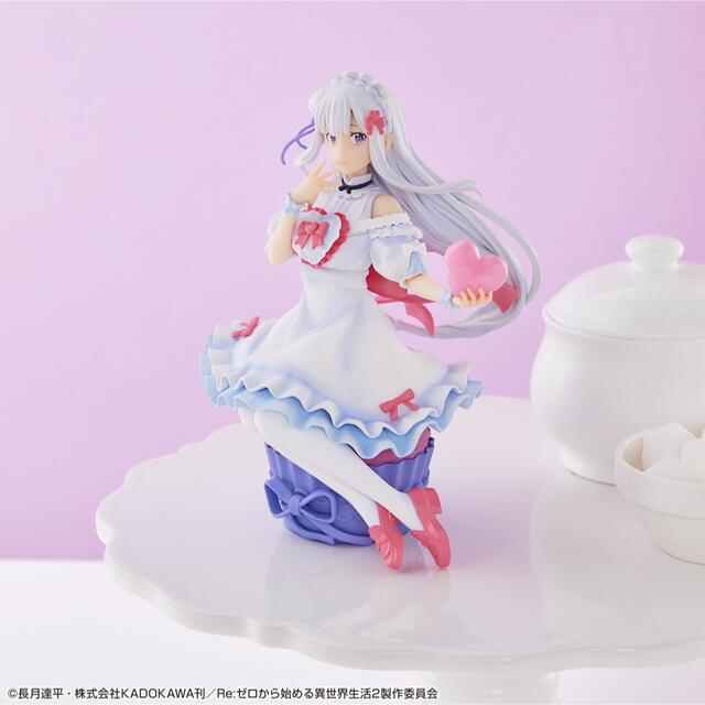 BANDAI(バンダイ)の一番くじ Re:ゼロから始める異世界生活～ほろ甘ハッピーライフ!未開封販促物付き エンタメ/ホビーのフィギュア(アニメ/ゲーム)の商品写真