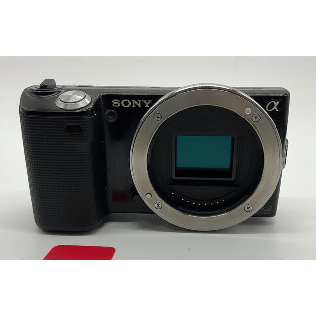 SONY(ソニー)のSony NEX-5 ジャンク扱い品③ おまけストラップ付 スマホ/家電/カメラのカメラ(ミラーレス一眼)の商品写真