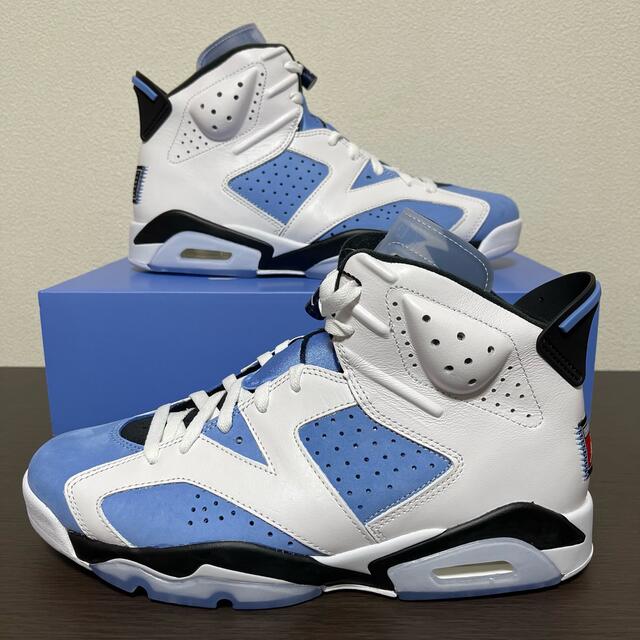 新品！NIKE AIR JORDAN 6 UNC