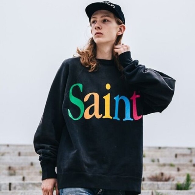 セントマイケル 22AW COLOFUL SAINTスウェット L 新品未使用