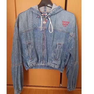 トミーヒルフィガー(TOMMY HILFIGER)のTOMMY JEANS ショート デニムジャケット(Gジャン/デニムジャケット)