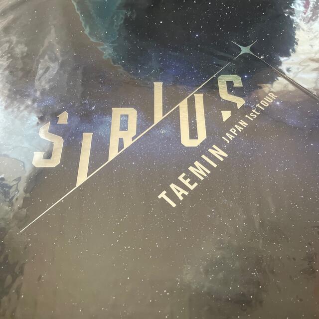 TAEMINテミン  SIRIUS FC限定 Blu-ray