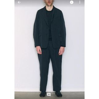 コモリ(COMOLI)のCOMOLI コモリ 18AW ウールギャバ セットアップ ネイビー サイズ3(セットアップ)