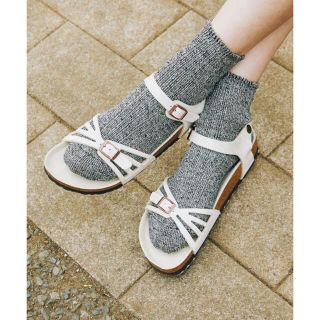 ビルケンシュトック(BIRKENSTOCK)のビルケンシュトック　バリ　シャンパンクリーム(サンダル)