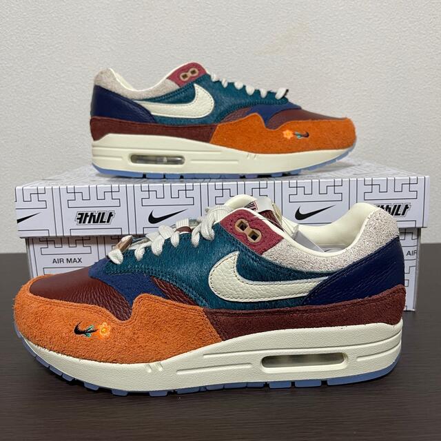 新品！KASHINA NIKE AIR MAX 1 Won-Ang Orangeスニーカー