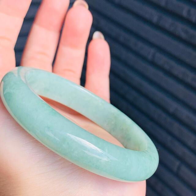 まとめ買い】 翡翠 ヒスイ腕輪 ミャンマーヒスイ バングル 内径55.7mm+
