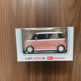 ダイハツ(ダイハツ)のダイハツ　ムーヴ　キャンバス　プルバックカー　ピンク(ミニカー)