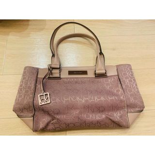 カルバンクライン(Calvin Klein)の値下げしました　カルバンクライン　Calvin Klein バッグ　ピンク　美品(ハンドバッグ)