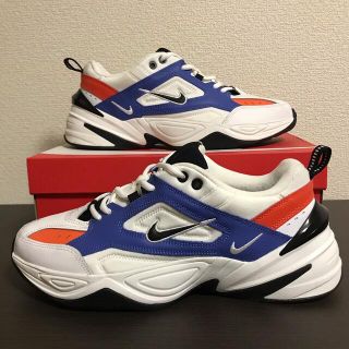 ナイキ(NIKE)のNIKE M2K TEKNO Orange Blue White(スニーカー)