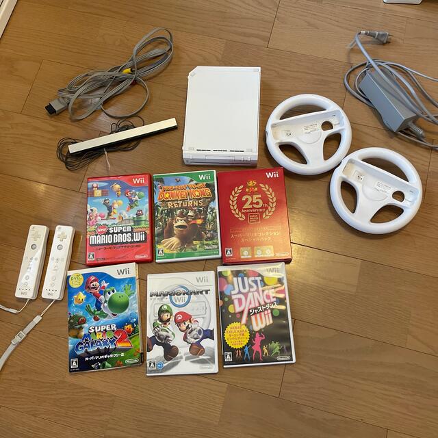 wii本体＋ソフト6本セット