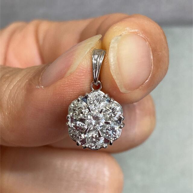 Pt900 1.03ct ダイヤモンドのネックレストップ | mag-mar.org