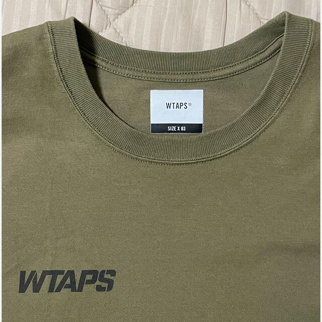 WTAPS STENCIL TEE OLIVE DRAB / LARGE - Tシャツ/カットソー(半袖/袖なし)