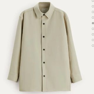 ザラ(ZARA)のZARA スタジオニコルソン ツイル シャツジャケット S-M(シャツ)