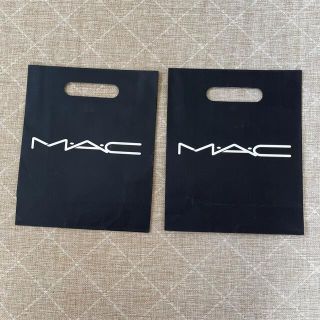 マック(MAC)の♡MAC♡ ショップバッグ 2個セット(ショップ袋)