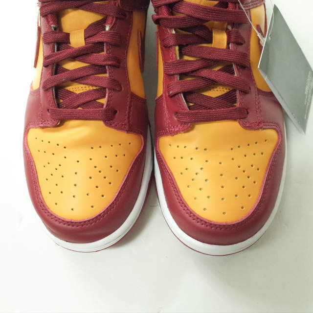 NIKE(ナイキ)のNIKE ナイキ 22SS DUNK LOW RETRO ダンクローレトロ DD1391-701 US7.5(25.5cm) MIDAS GOLD/TOUGH RED-WHITE スニーカー シューズ【中古】【NIKE】 メンズの靴/シューズ(スニーカー)の商品写真