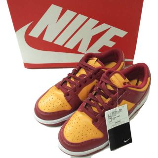 ナイキ(NIKE)のNIKE ナイキ 22SS DUNK LOW RETRO ダンクローレトロ DD1391-701 US7.5(25.5cm) MIDAS GOLD/TOUGH RED-WHITE スニーカー シューズ【中古】【NIKE】(スニーカー)