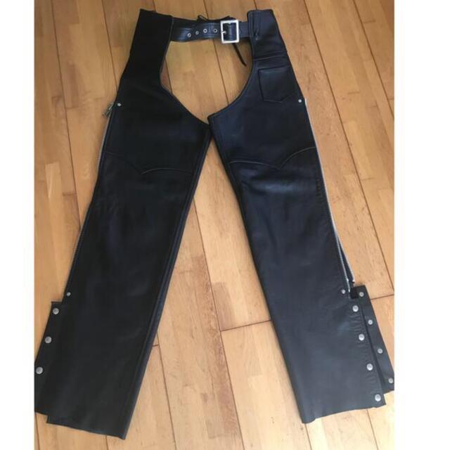 アメリカ製 Schott ショット レザーパンツ 本革 チャップス SJ1514