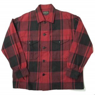 ペンドルトン(PENDLETON)のPENDLETON ペンドルトン CPO Shirt Jacket チェックシャツジャケット 0175-9003 S RED/BLACK 長袖 トップス【中古】【PENDLETON】(シャツ)