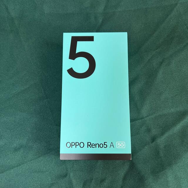 OPPO Reno5 A eSIM A103OP シルバーブラック - スマートフォン本体