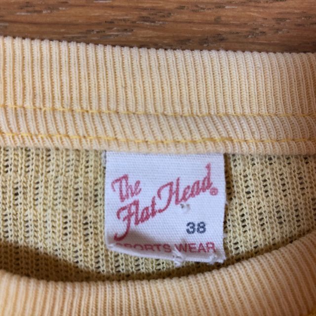 THE FLAT HEAD(フラットヘッド)のフラットヘッド　サーマルT　サイズ38 メンズのトップス(Tシャツ/カットソー(七分/長袖))の商品写真