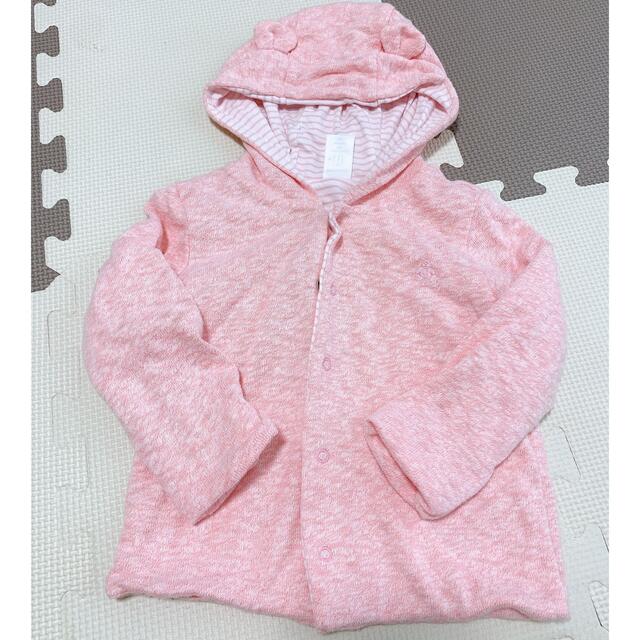 babyGAP(ベビーギャップ)のBabyGap フェイバリットリバーシブルベアパーカー キッズ/ベビー/マタニティのベビー服(~85cm)(その他)の商品写真