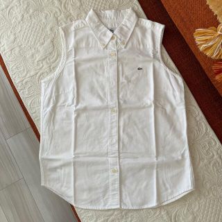 ラコステ(LACOSTE)のラコステ　LACOSTE ノースリーブシャッツ　42(シャツ/ブラウス(半袖/袖なし))