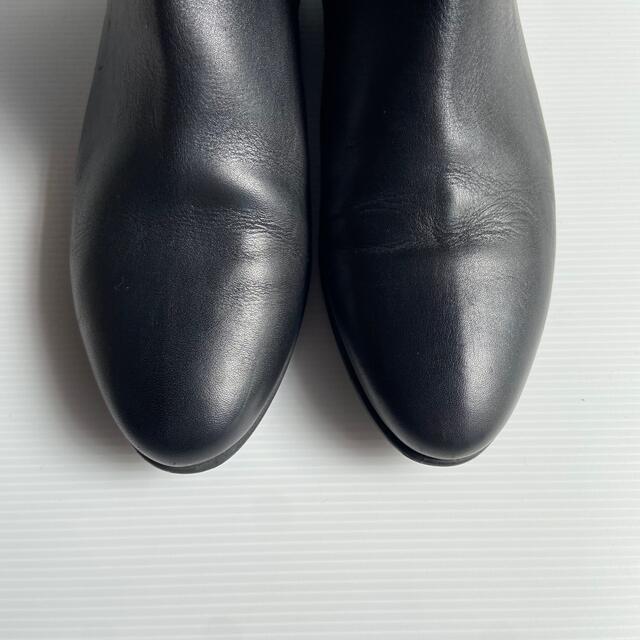FABIO RUSCONI(ファビオルスコーニ)のFABIORUSCONI ローヒールサイドゴアブーツ　イタリア製　ショートブーツ レディースの靴/シューズ(ブーツ)の商品写真