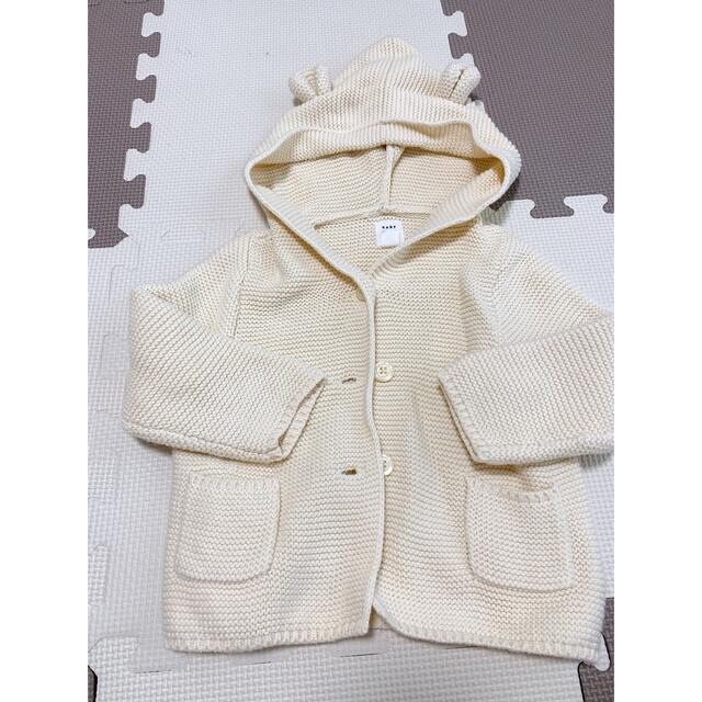 babyGAP(ベビーギャップ)のBaby Gap ブラナンベア ガーターセーター 70cm キッズ/ベビー/マタニティのベビー服(~85cm)(カーディガン/ボレロ)の商品写真