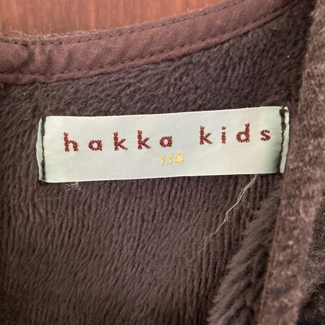 hakka kids(ハッカキッズ)のハッカキッズ　ワンピース　110cm キッズ/ベビー/マタニティのキッズ服女の子用(90cm~)(ワンピース)の商品写真