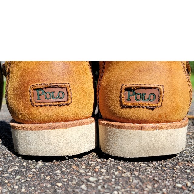 POLO RALPH LAUREN(ポロラルフローレン)のポロ　ラルフローレン　レザーシューズ メンズの靴/シューズ(スニーカー)の商品写真