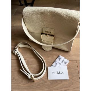 フルラ(Furla)のちゃたさま ほぼ未使用 FURLA バッグ 紐付き(ハンドバッグ)