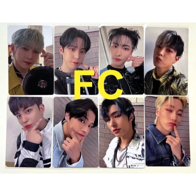 ATEEZ PARADIGM アチズ FCトレカ コンプ 8枚セット