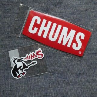 チャムス(CHUMS)の2枚セット CHUMS ステッカー CH62-1072 0047 新品(その他)