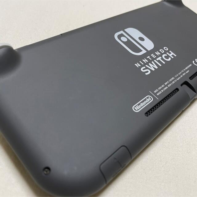 【美品】Nintendo Switch Liteグレー(シリコンカバー付き)