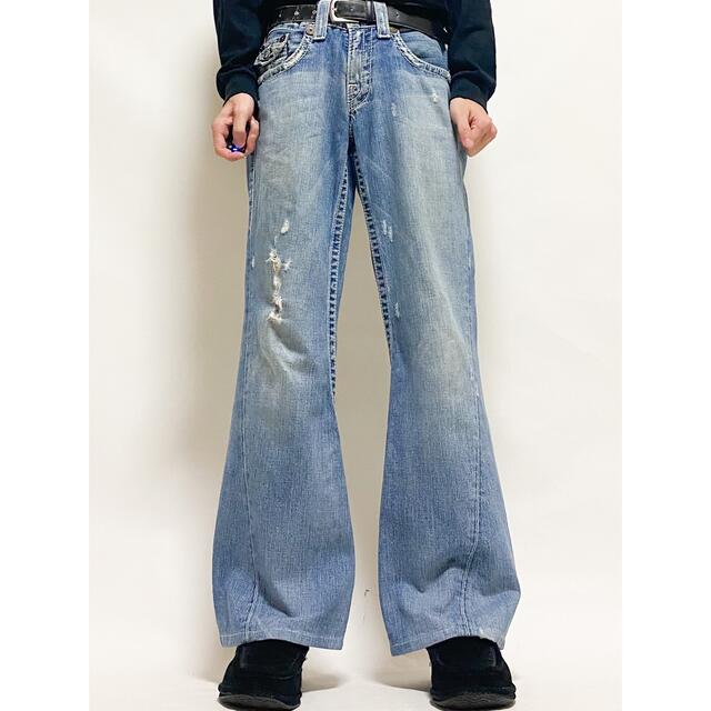 ライトブルー ベルボトルデニムNo.551 / Levi's 646 684 katfactory.com
