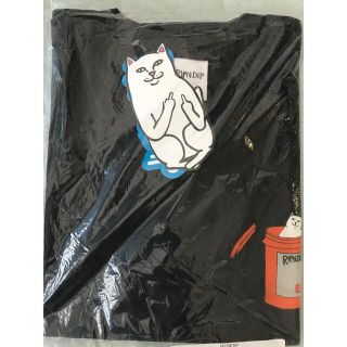 RIPNDIP Tシャツ NERMAL PILLS TEE半袖 ロゴ　ブラックL