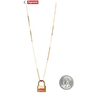 シュプリーム(Supreme)の新品Supreme Jacob&Co 14K Gold Lock Pendant(ネックレス)