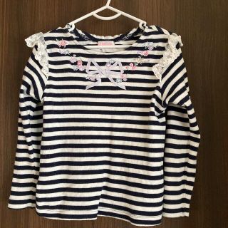 メゾピアノ(mezzo piano)のメゾピアノ　120 長袖(Tシャツ/カットソー)