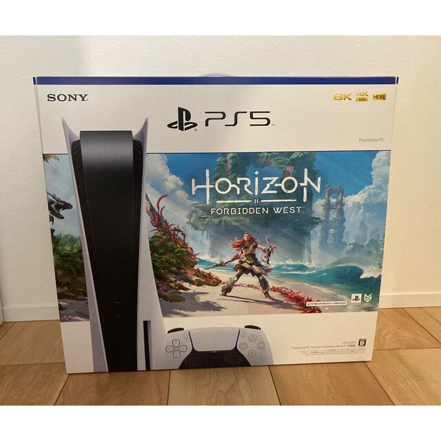 playstation5 horizon forbidden west 同梱版 - 家庭用ゲーム機本体